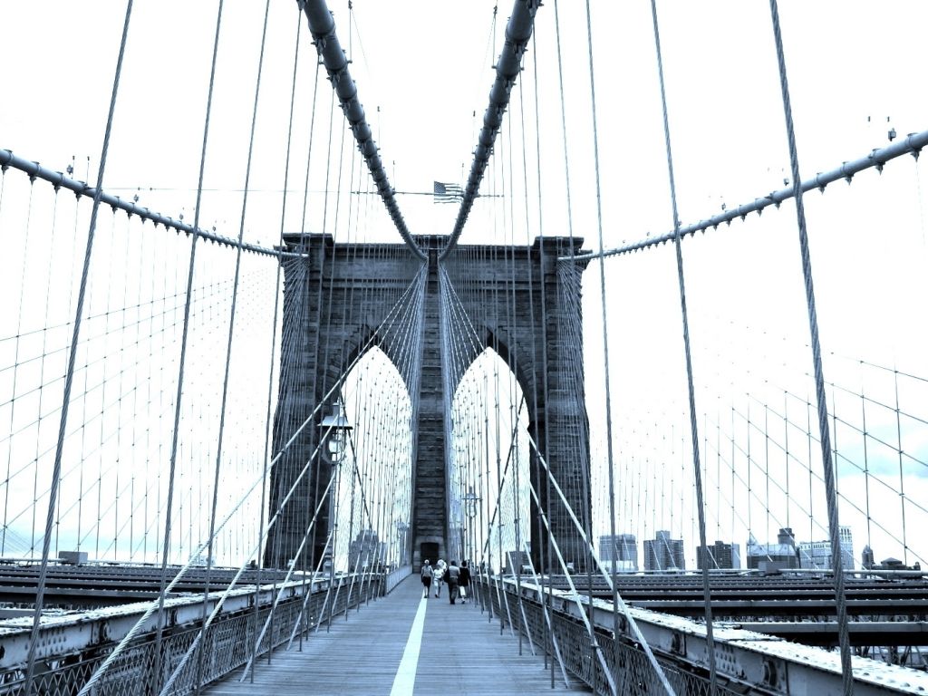 Brooklyn Bridge View wallpaper