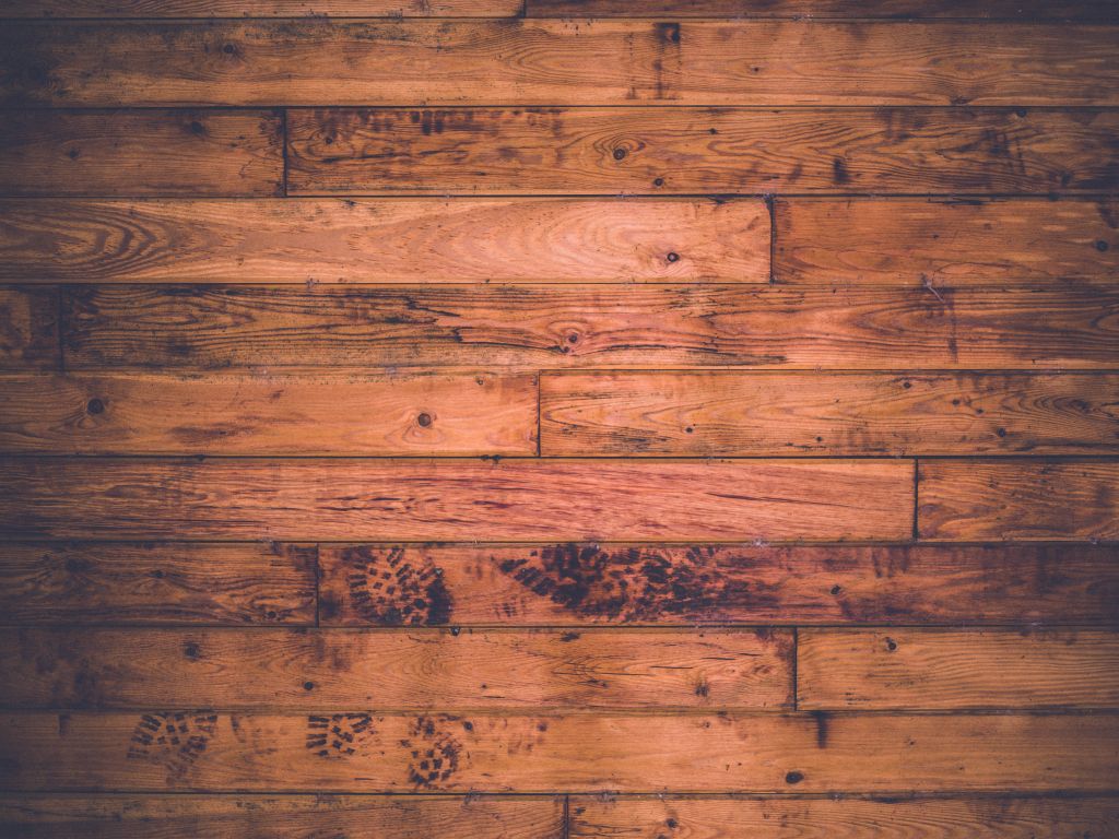 Brown Floor Footprints Old Wood wallpaper