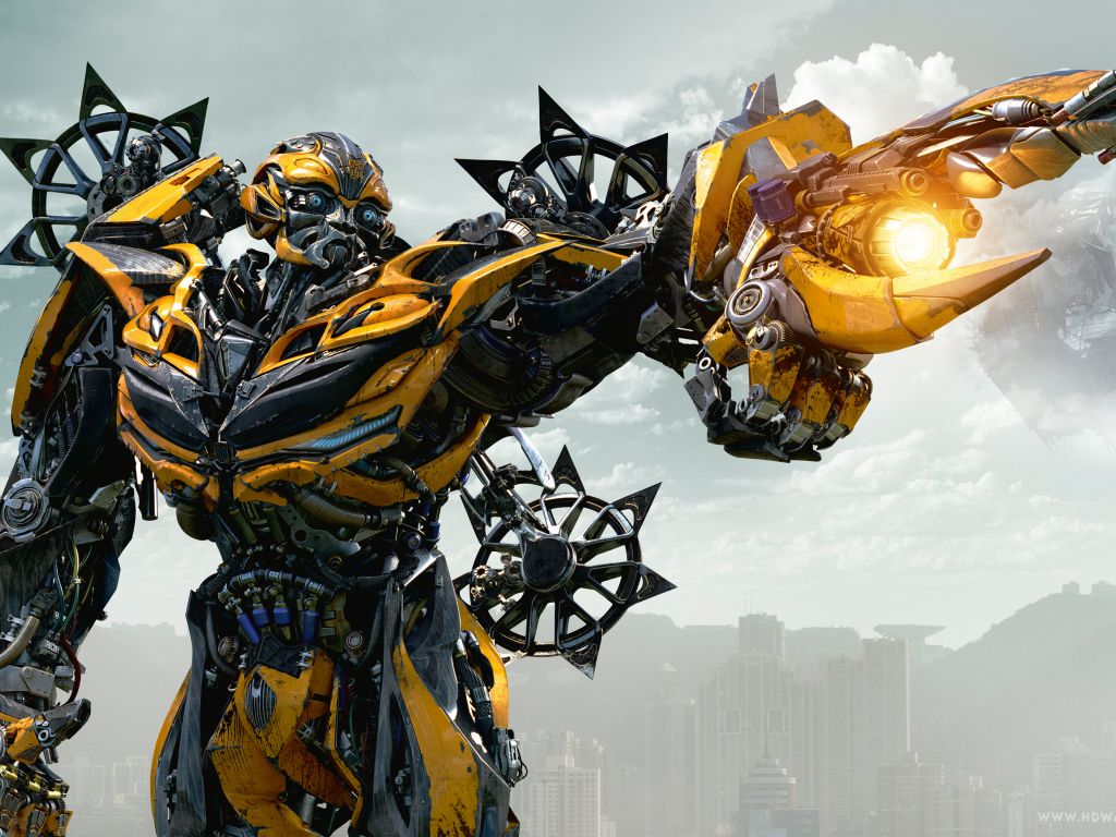Bumblebee in Transformers Age of Extinction wallpaper
