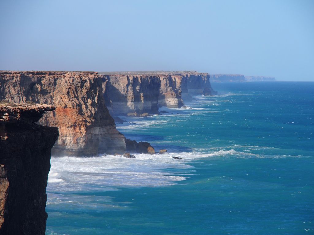Bunda Cliffs Nullarbor Plain South Australia Australia wallpaper