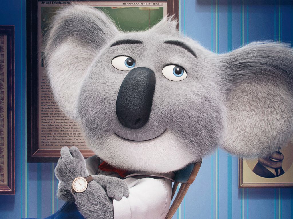 Buster Moon in Sing Animation Movie wallpaper
