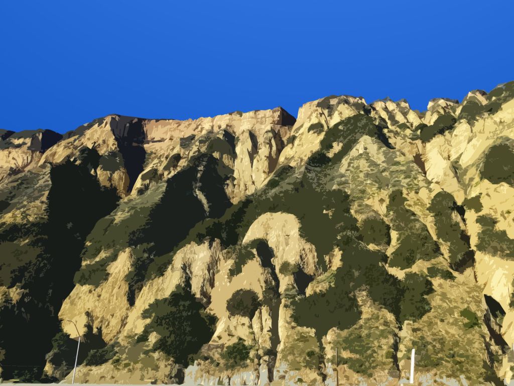 California Cliff wallpaper