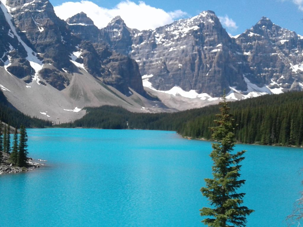 Canada Needs No Filter Lake Moraine and Valley of the Ten Peaks wallpaper