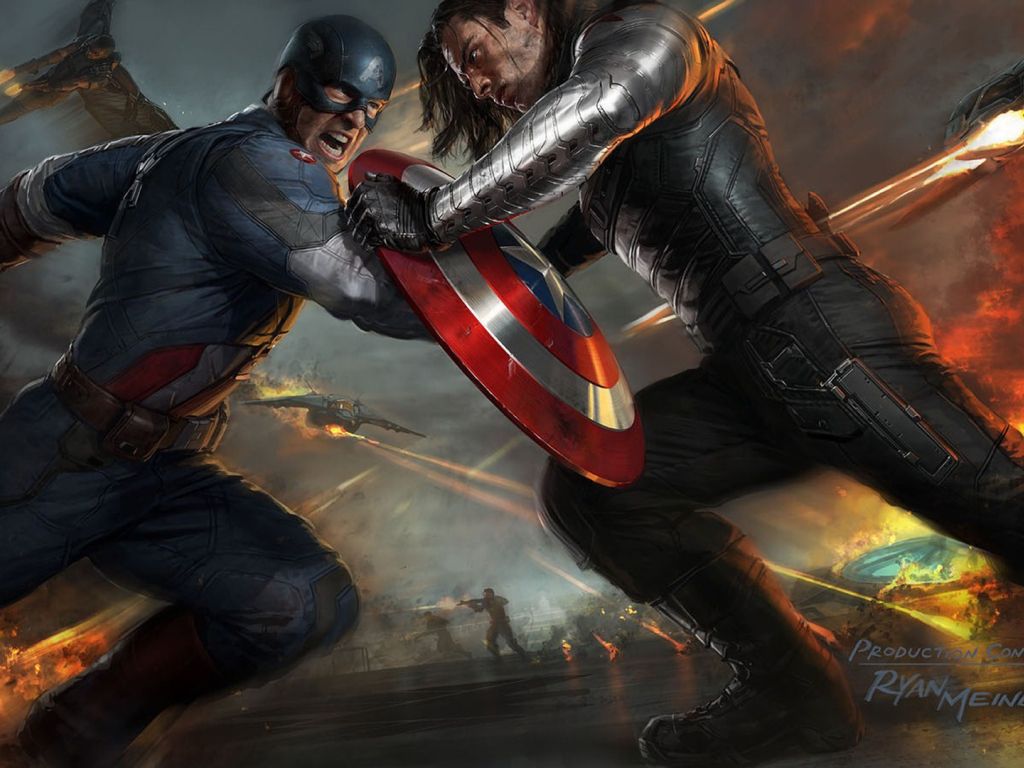 Captain America The Winter Soldier Artwork wallpaper