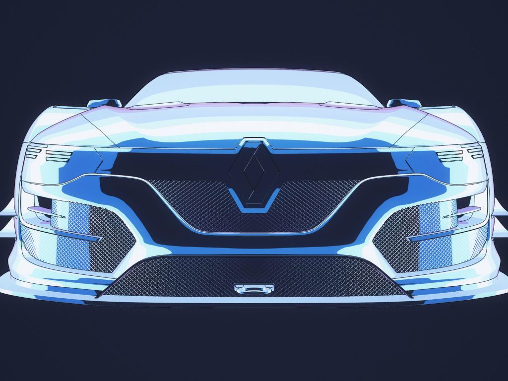 Car Toon - Toon Shader Experiment Series - Renault wallpaper
