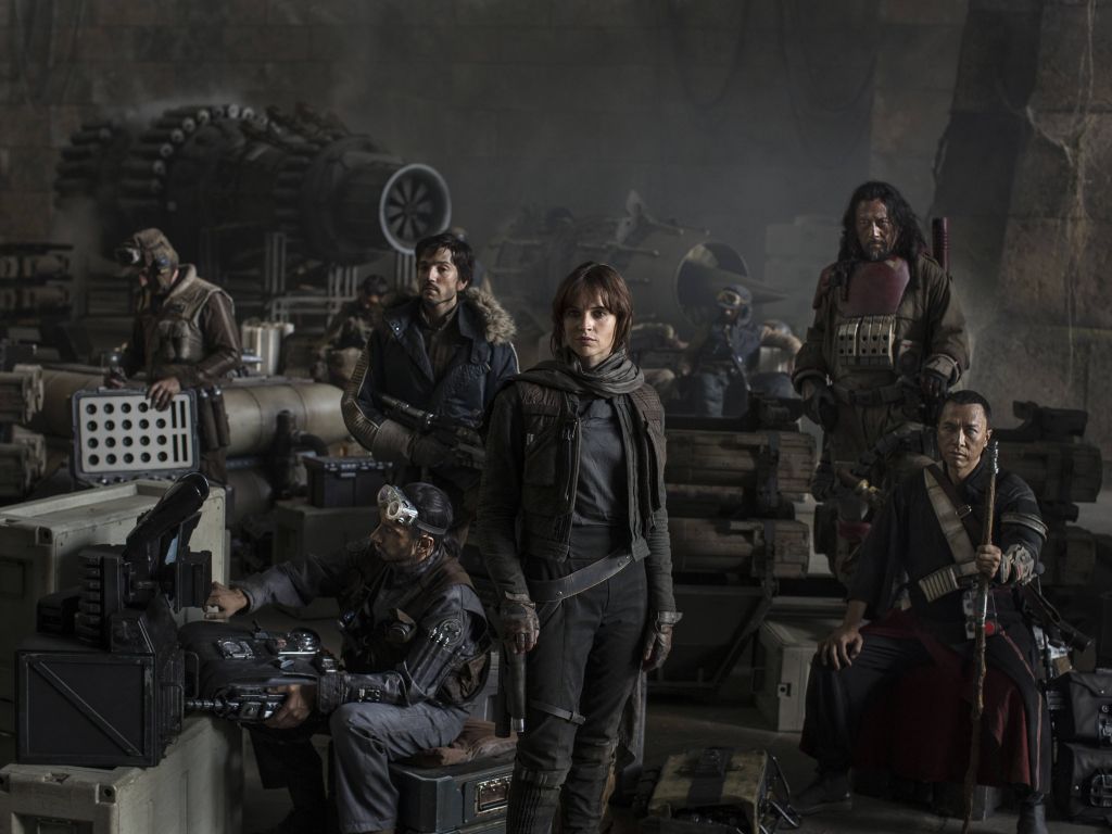 Cast of Star Wars: Rogue One wallpaper