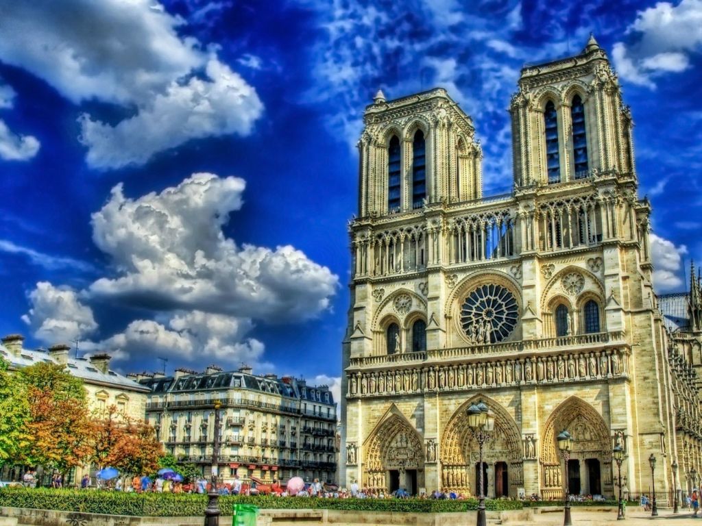 Cathedral Notre Paris wallpaper