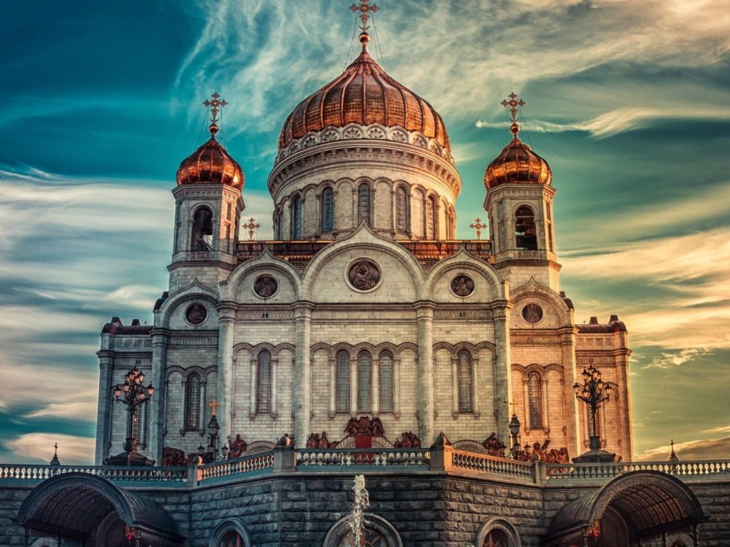 Cathedral Of Christ The Savior Russia Moscow wallpaper