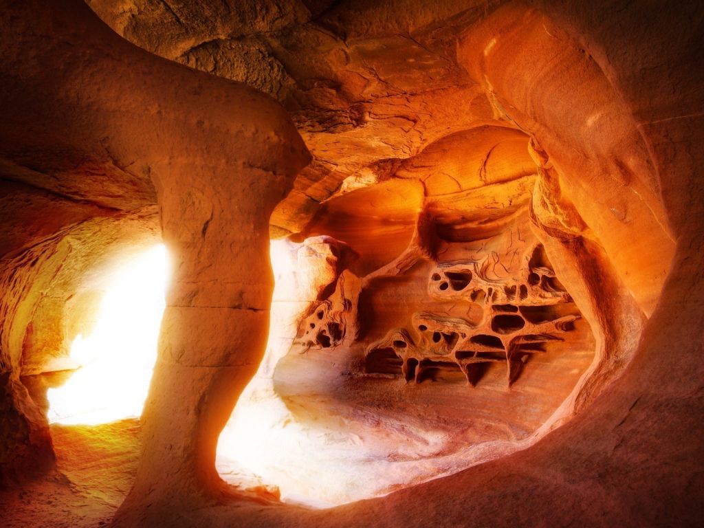 Cave in Valley of Fire State Park Nevada wallpaper