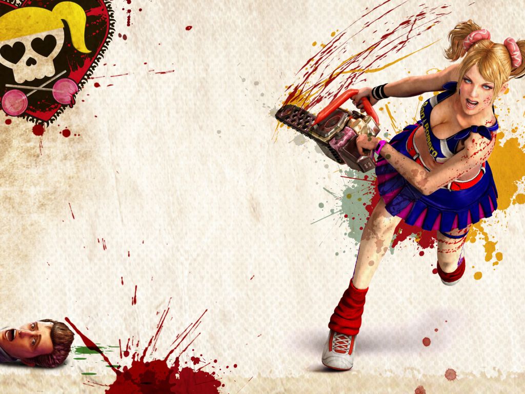 Cheerleader Zombie Hunter wallpaper