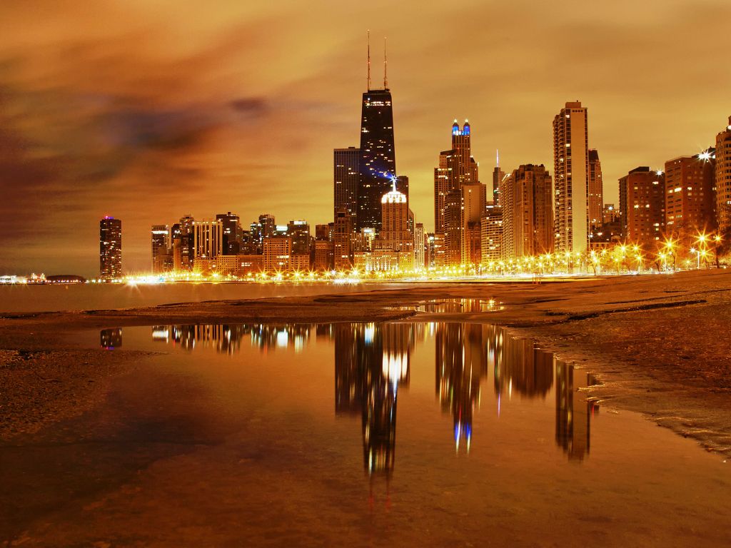 Chicago Nights wallpaper