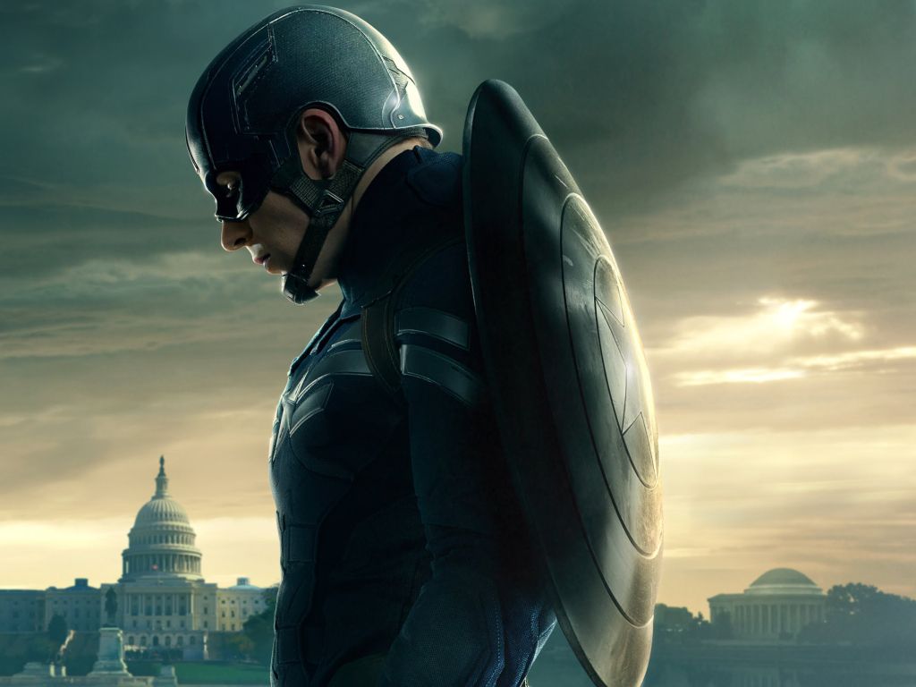 Chris Evans Captain America 2 wallpaper