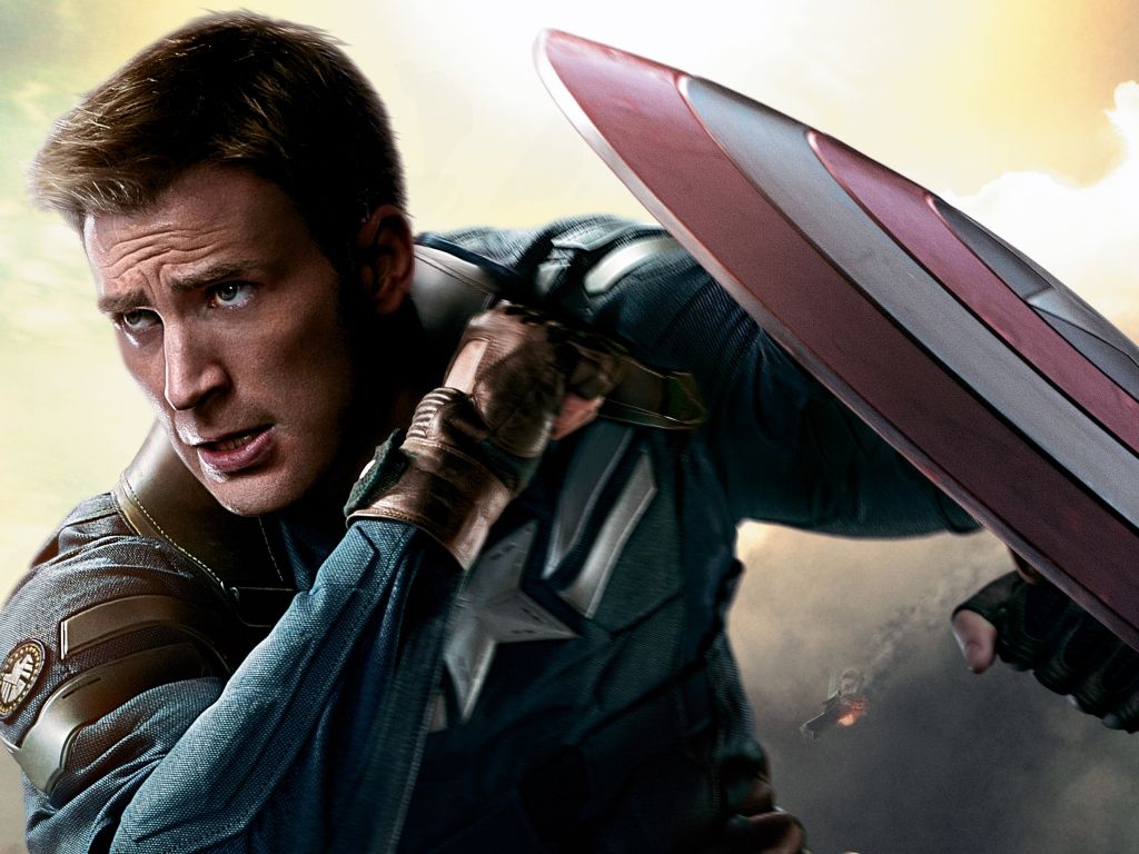 Chris Evans Captain America Winter Soldier wallpaper