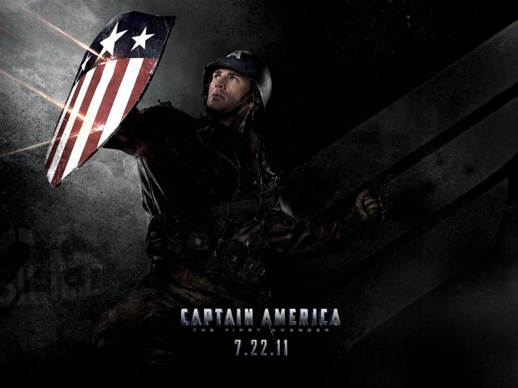 Chris Evans in Captain America 2011 wallpaper