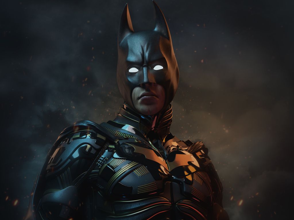 Christian Bales Batman New Look wallpaper