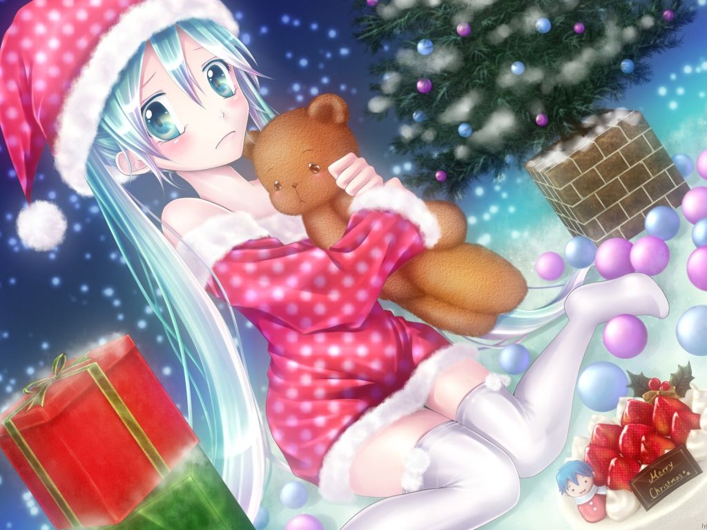 Christmas Anime wallpaper