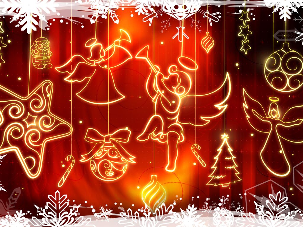 Christmas Widescreen Decoration wallpaper