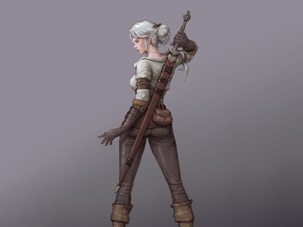 Ciri From The Witcher wallpaper