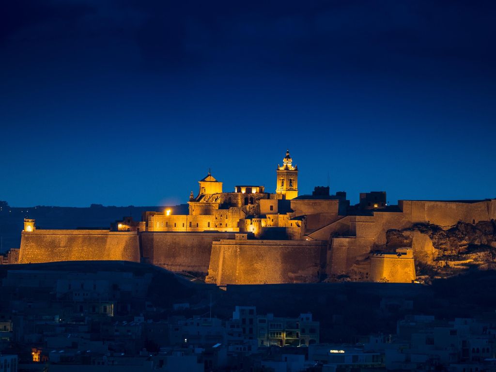 Citadel of Victoria on the Island of Gozo Malta wallpaper