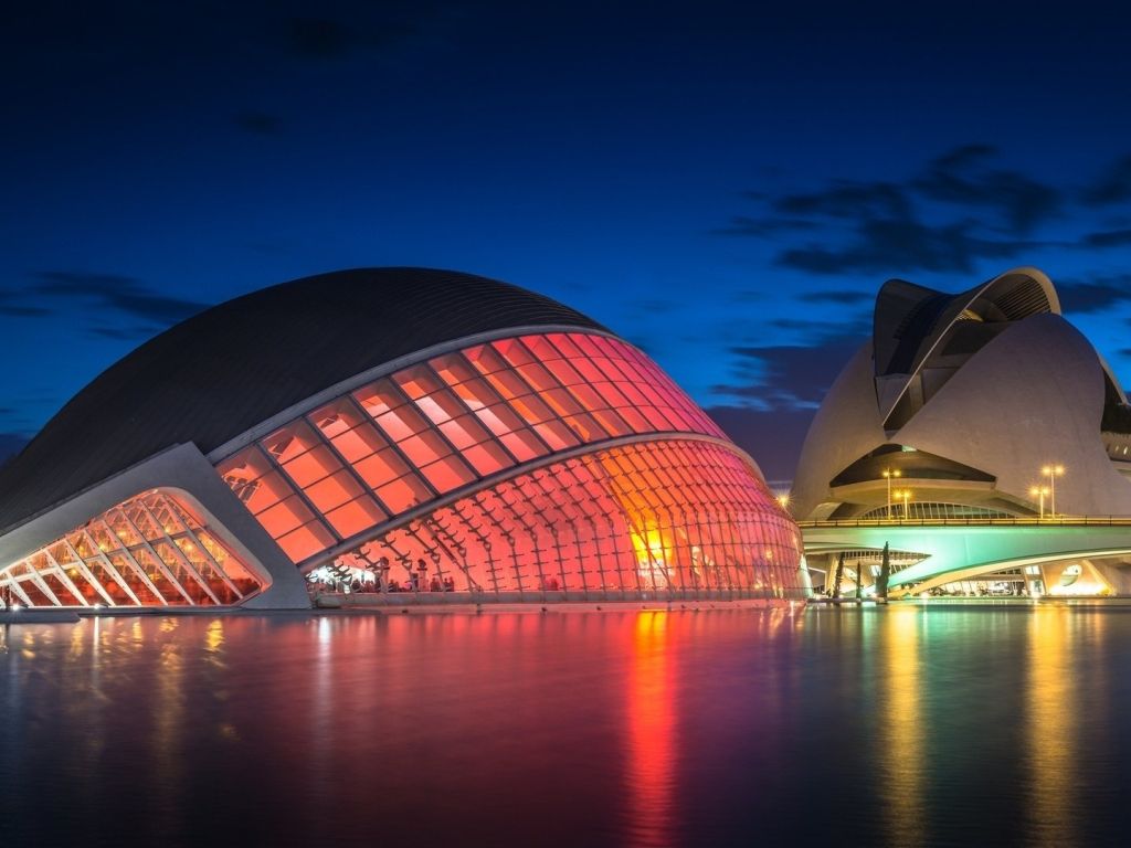 City of Art and Sciences in Valencia wallpaper