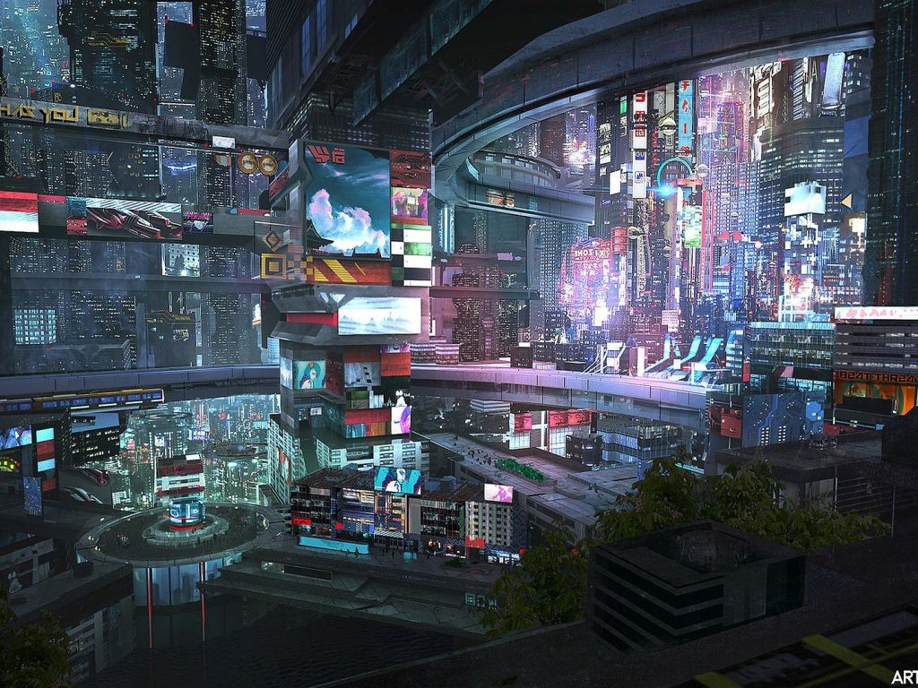 City of the Future wallpaper