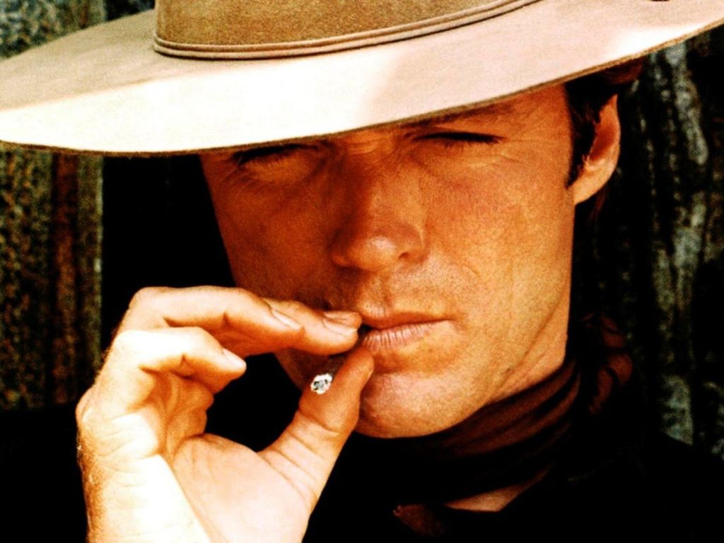 Clint Eastwood Looking Tough wallpaper