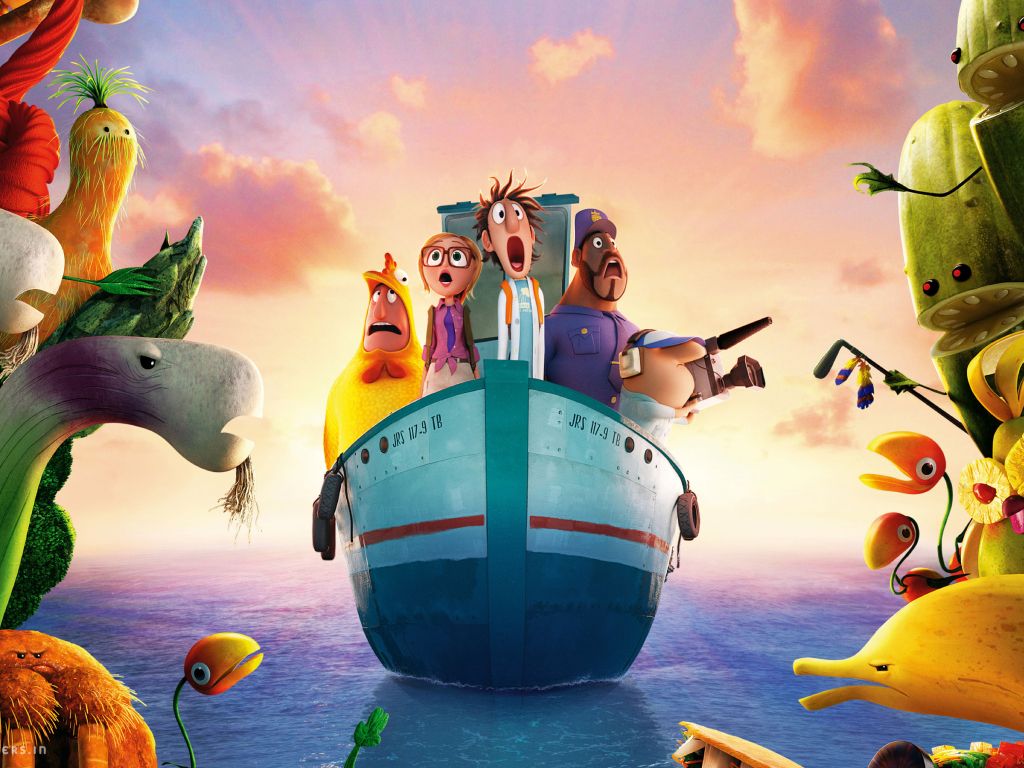 Cloudy With a Chance of Meatballs 2013 wallpaper