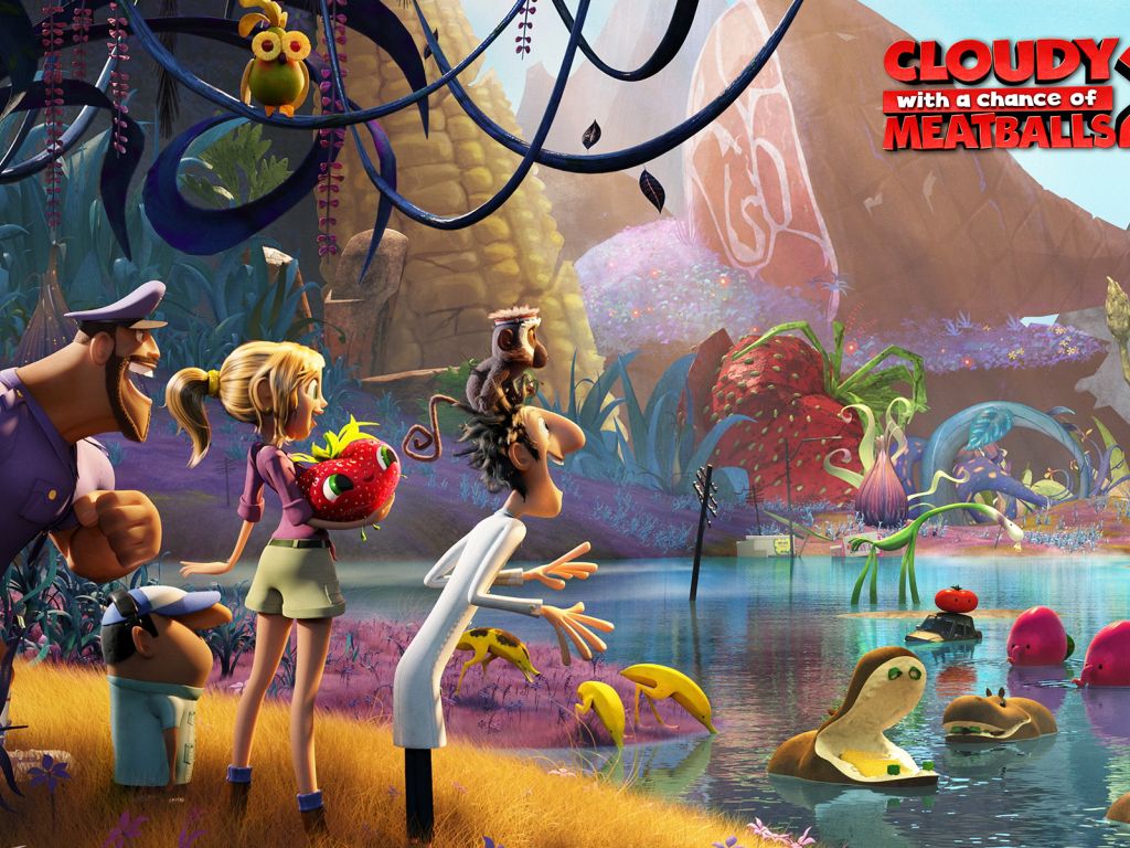 Cloudy With a Chance of Meatballs 2 23674 wallpaper