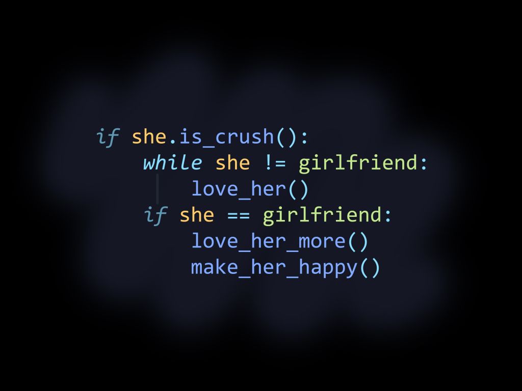 Coding Love wallpaper