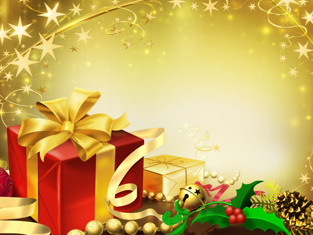 Colorful Gifts for Christmas wallpaper