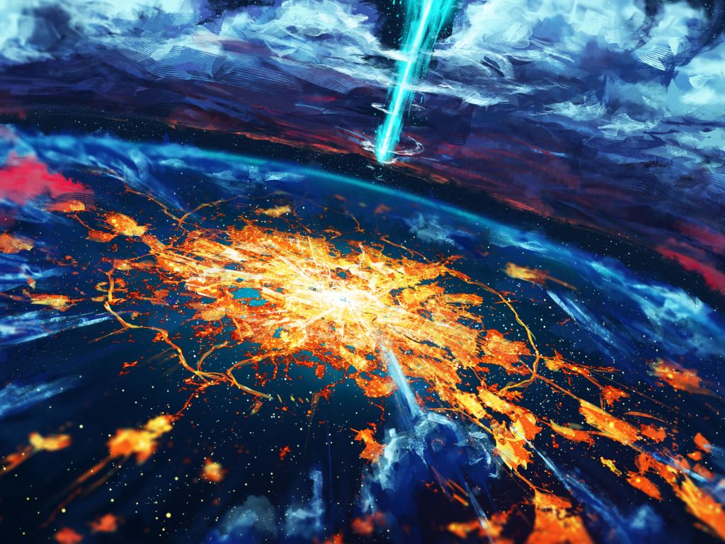 Cosmic Explosion wallpaper