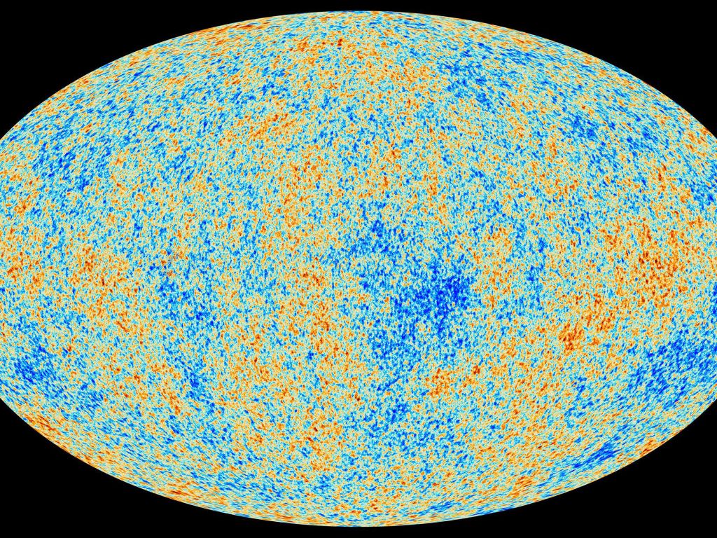 Cosmic Microwave Background as Seen by Space-based Observatory Planck wallpaper