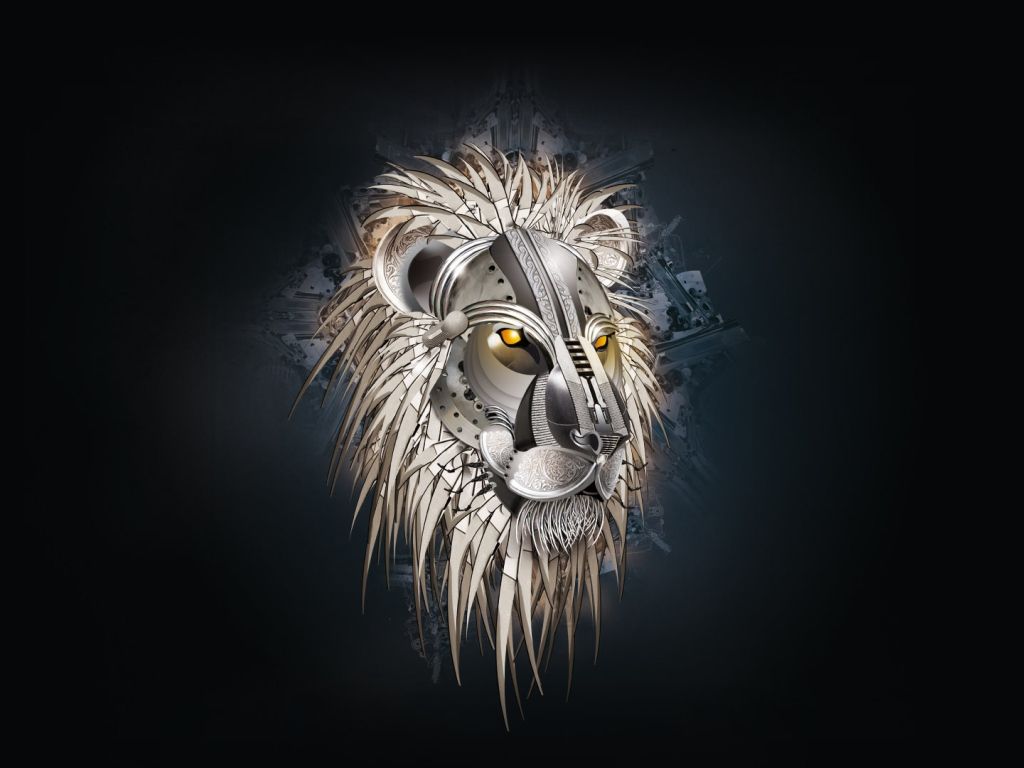 Creative Lion wallpaper