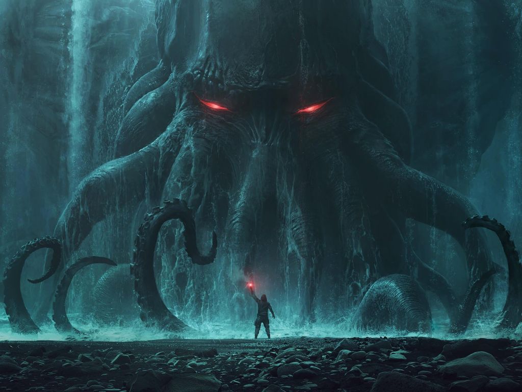Cthulhu Comes wallpaper