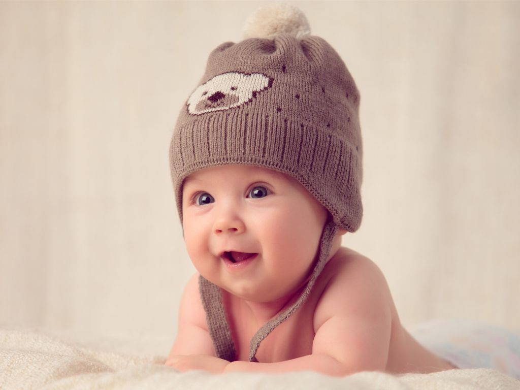 Cute Baby Hat Cap wallpaper