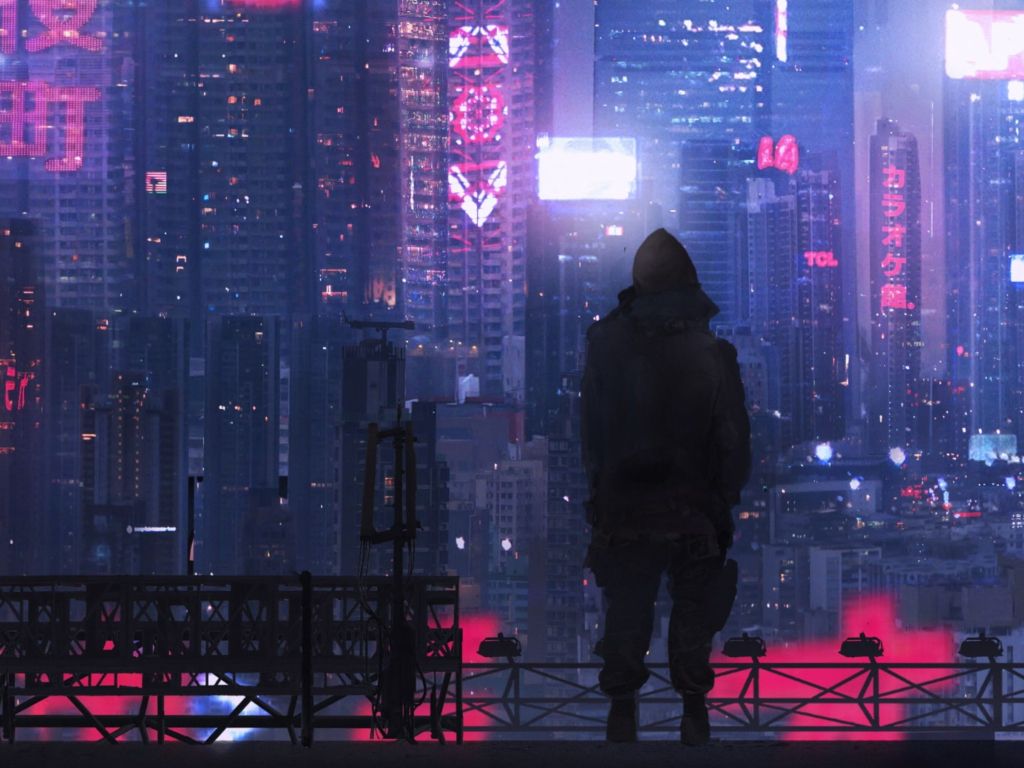 Cyberpunk City wallpaper