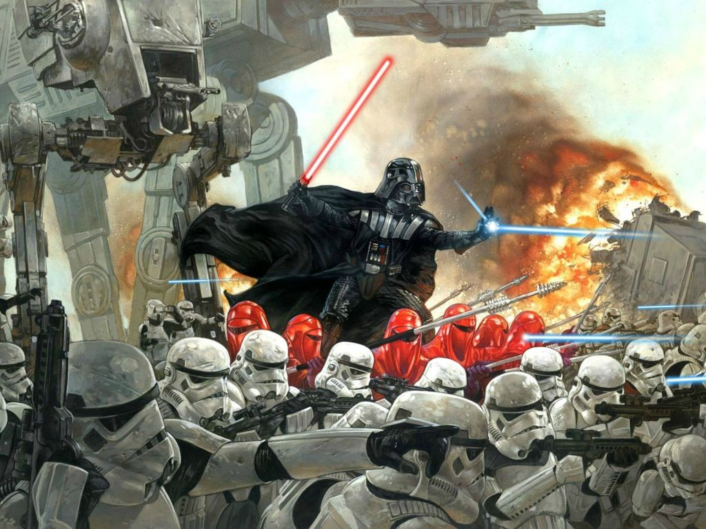 Darth Vader and Friends wallpaper