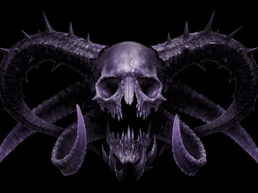 Demon Skull wallpaper