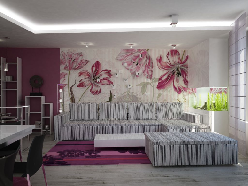 Design For Living Room 4114 wallpaper