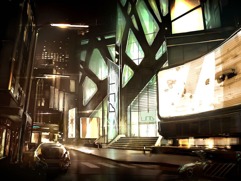 Deus Ex Human Revolution Concept Art wallpaper