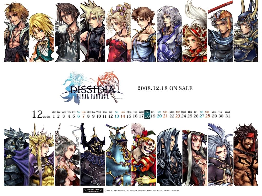 Dissidia Final Fantasy wallpaper