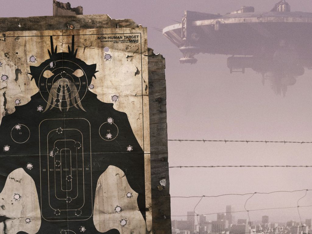 District Alien wallpaper
