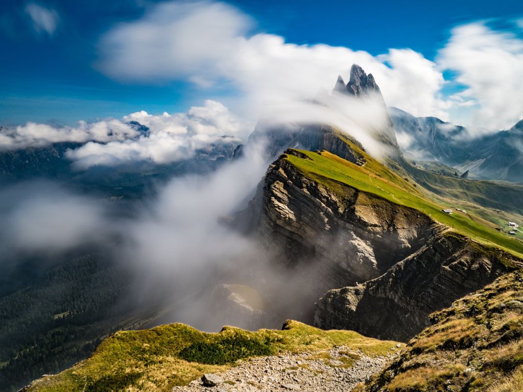 Dolomites Range Italy by Alex Gaflig wallpaper