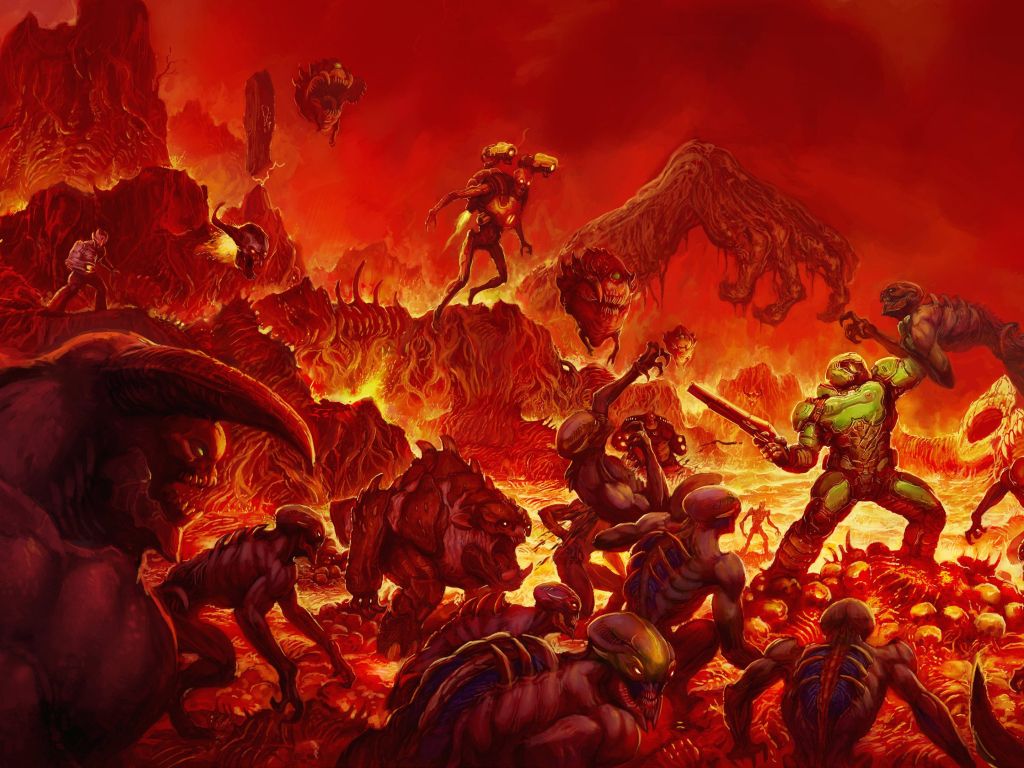 Doom fantasy wallpaper