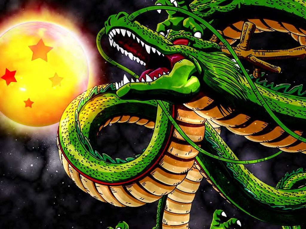 Dragonball Z Green Dragon wallpaper