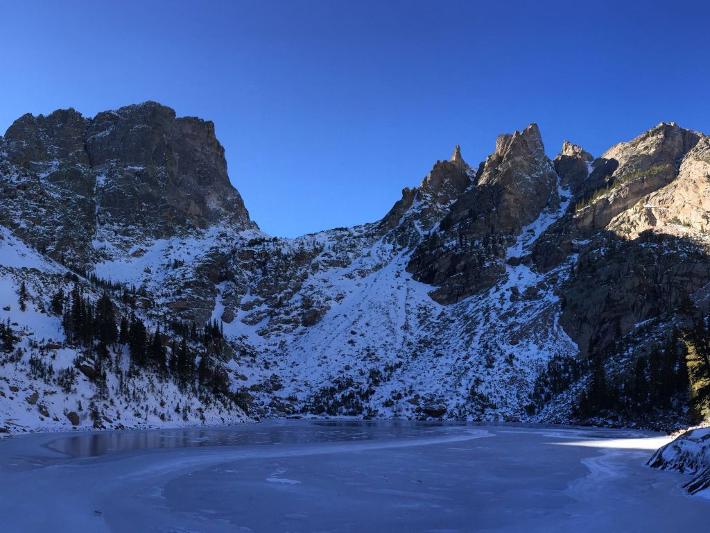 Dream Lake Rocky Mountain National Park wallpaper