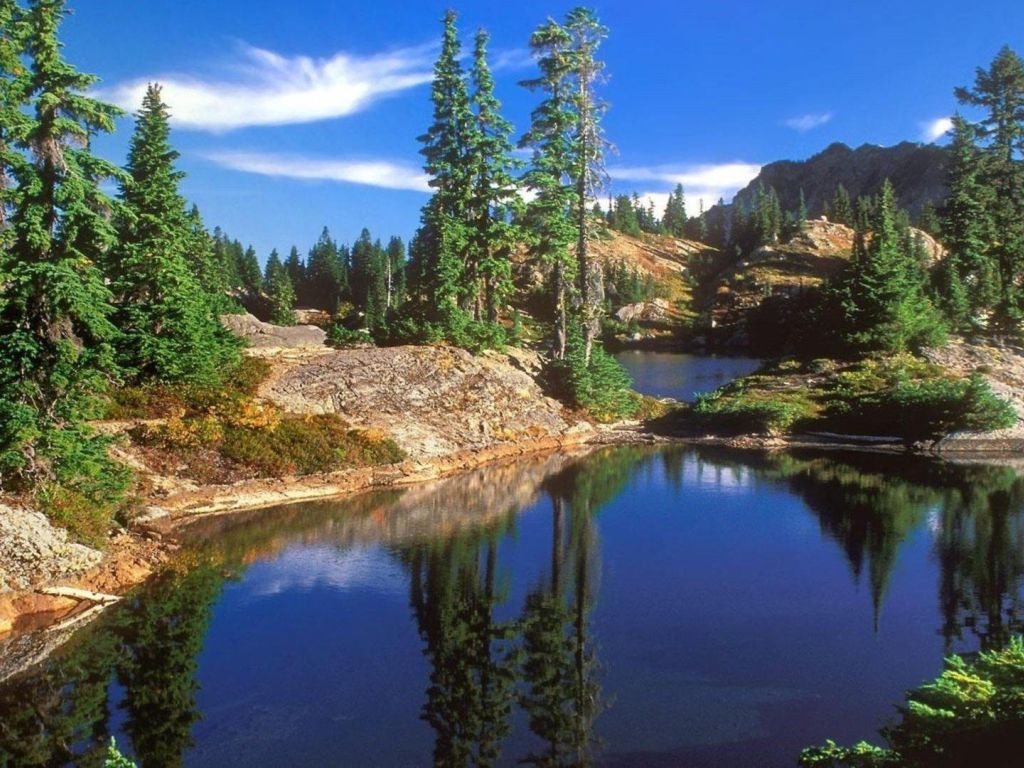 Dreams Lakes National Forest Nature wallpaper