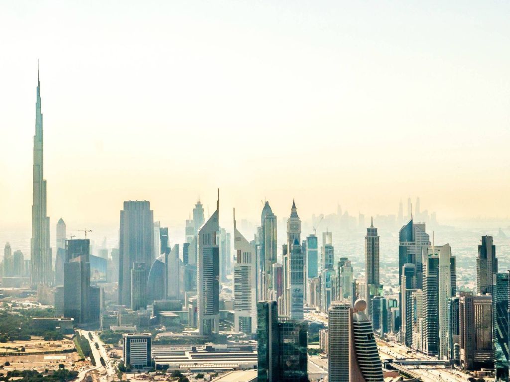 Dubai From the Sky wallpaper