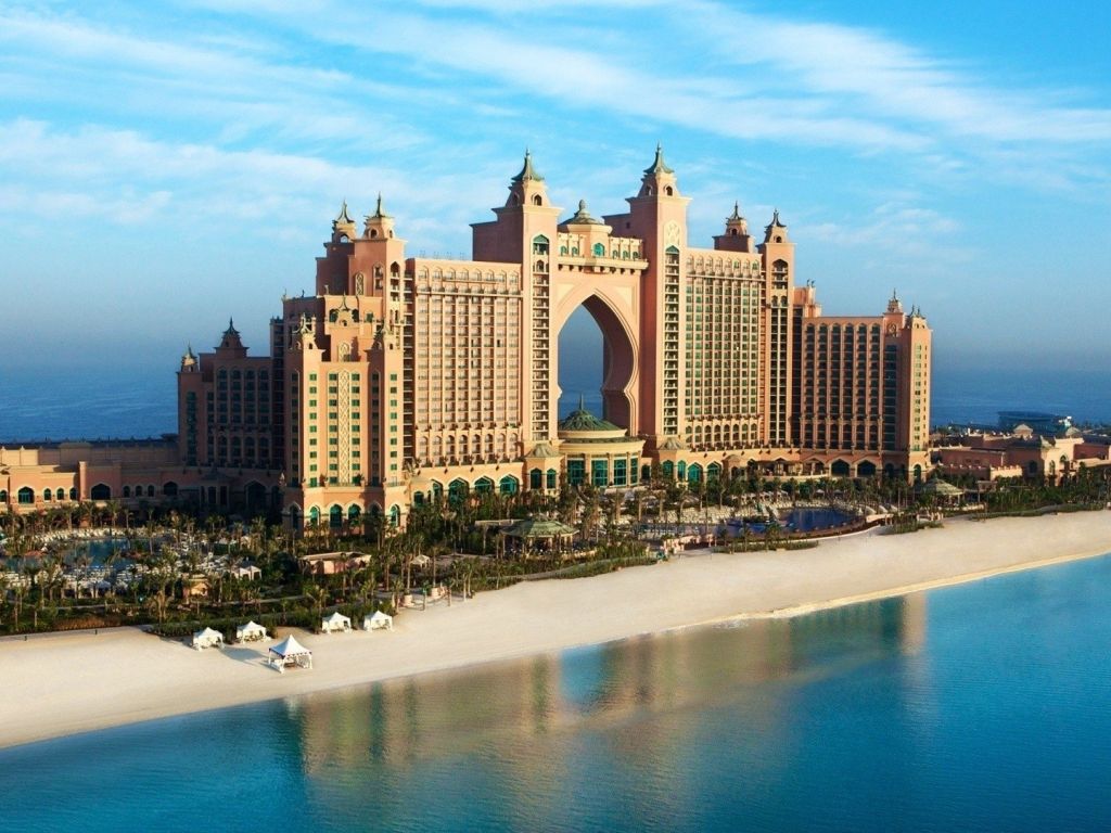 Dubai Hotel Sea wallpaper
