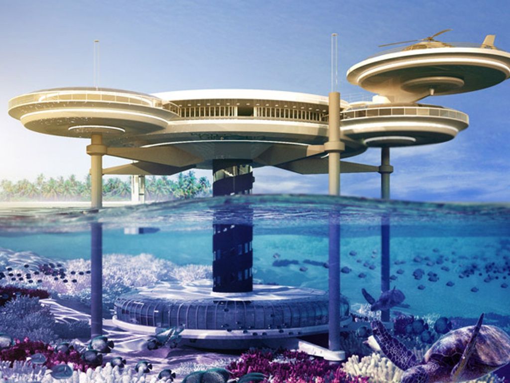 Dubai Underwater Hotel Promises Submersible Luxury wallpaper